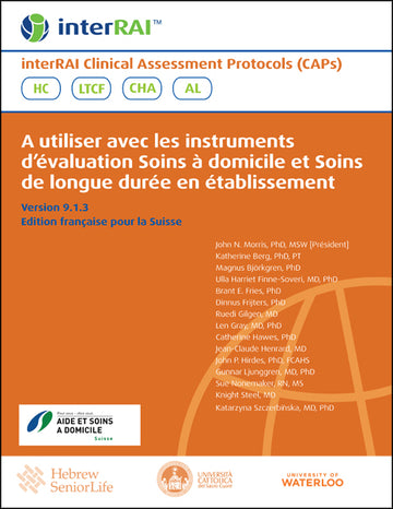 Community Health Assessment (CHA) – interRAI Print Catalog